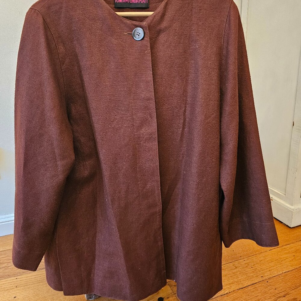 Tom and Linda Platt Swing overcoat